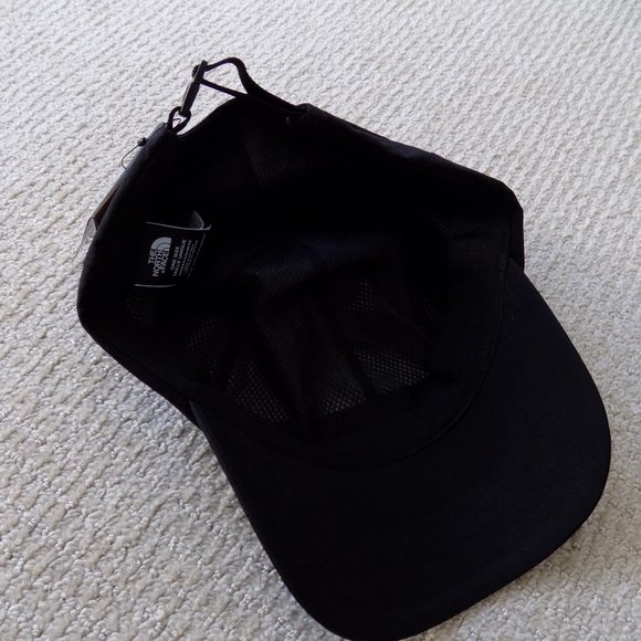 NEW THE NORTH FACE TNF LOGO FUTRELIGHT HAT BLACK - Picture 4 of 5